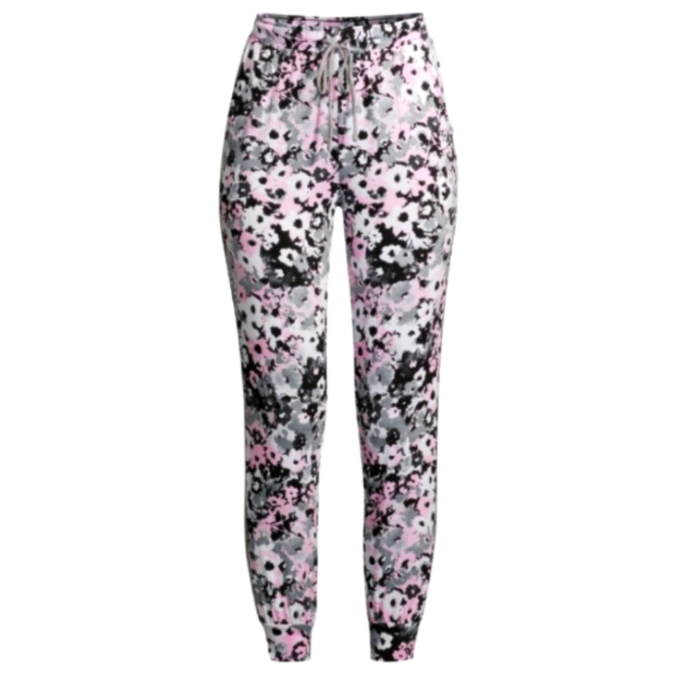 Womens plus size floral pajama pants